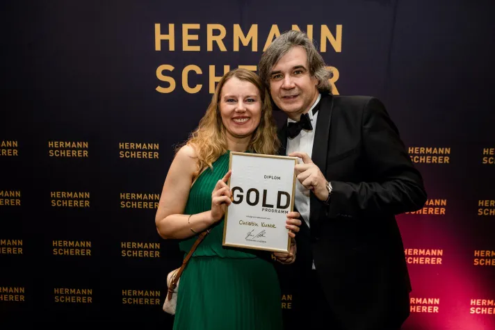 Bloggerin beim Redner Battle Bild: Bloggerin beim Redner Battle