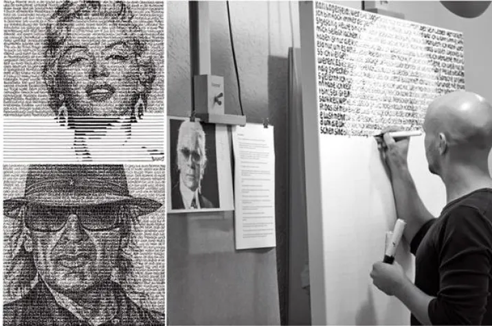 SAXA Wortmalerei Bild: SAXA Wortmalerei