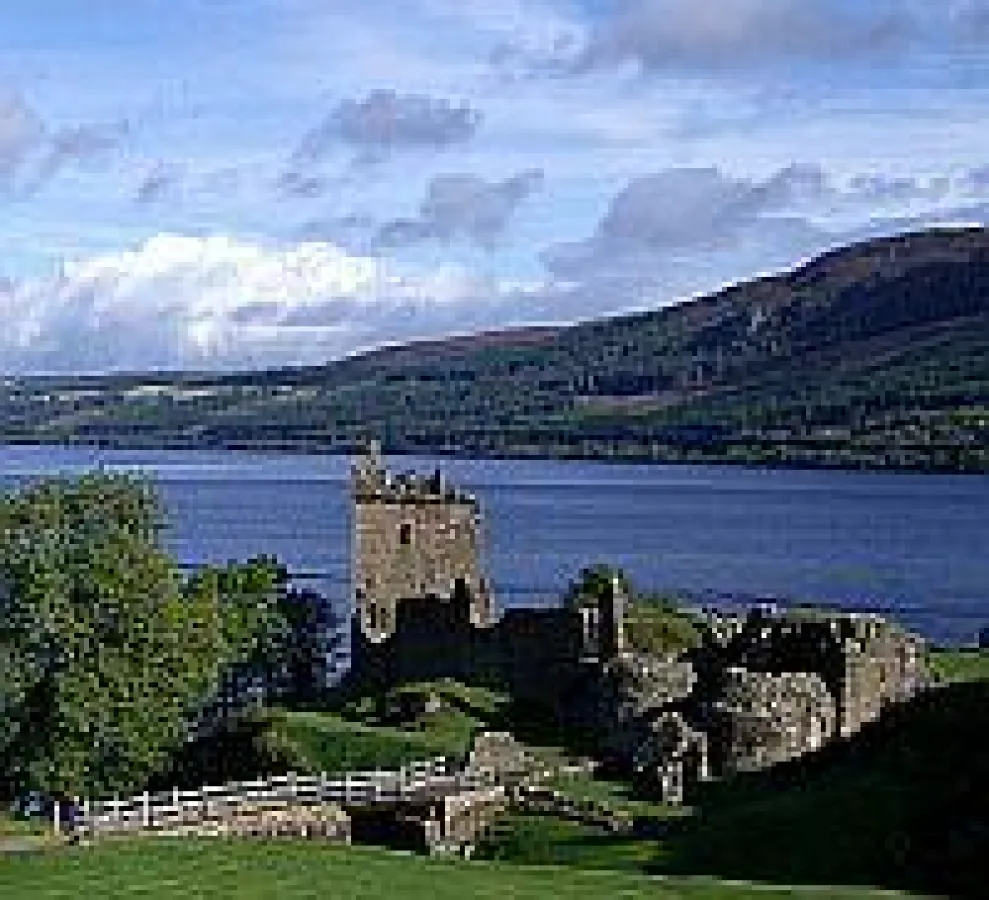 Urquardt Castle am Loch Ness