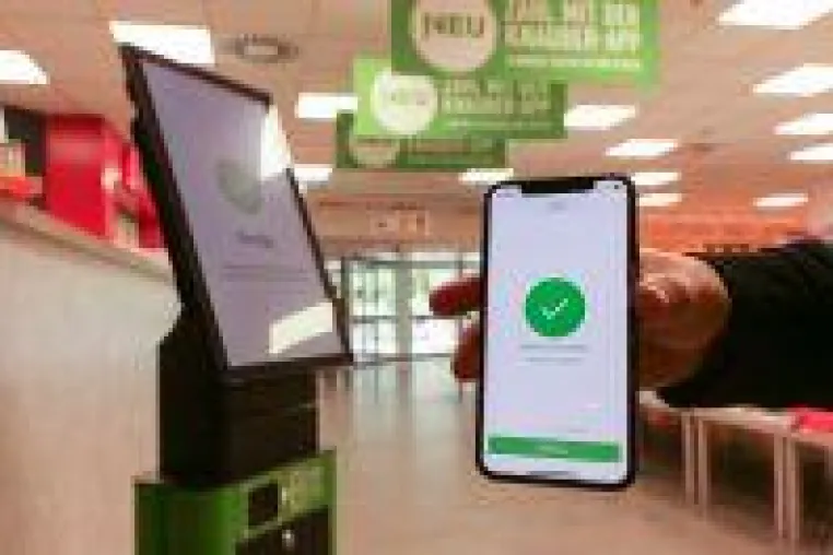 Bild: snabble ermöglicht Einkaufen ohne Kasse durch sichere Bezahlung per App bei Knauber