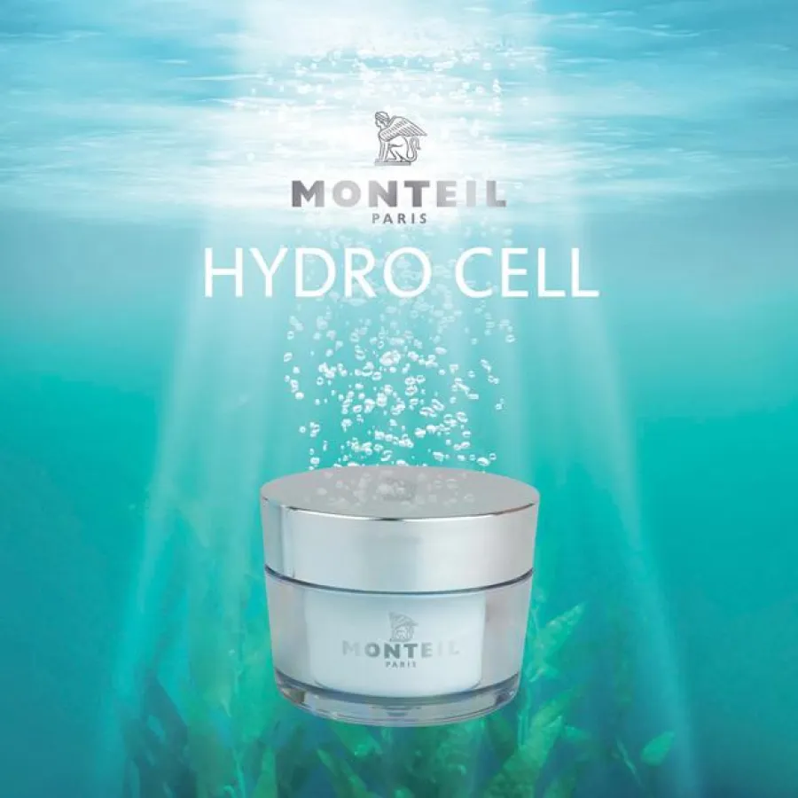 Die in den Hydro Cell Produkten enthaltenen hochwirksamen Hydro-Aktiv-Faktoren  versorgen die Haut intensiv mit Feuchtigkeit.