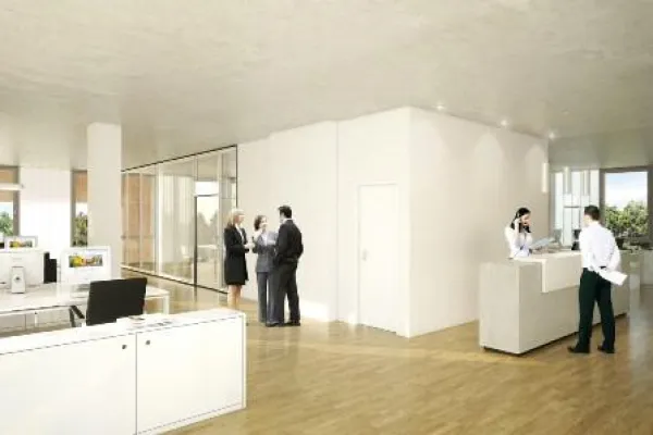 Bild: Wilhelmsburgs neues Quartier JAFFE 12 bietet vielfältige und attraktive Büroflächen