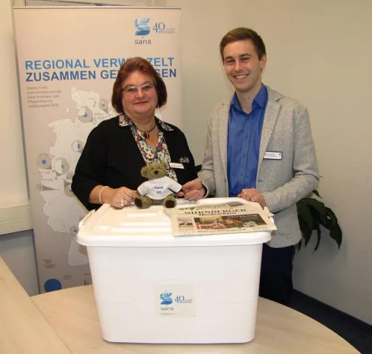 Sana-Klinik Nürnberg ist Etappenziel für Zeitkapsel Bild: Sana-Klinik Nürnberg ist Etappenziel für Zeitkapsel