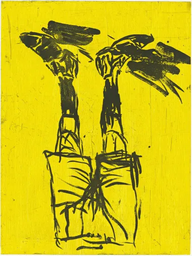 Bild: "Aufstand durch Kopfstand" - Georg Baselitz in Amberg