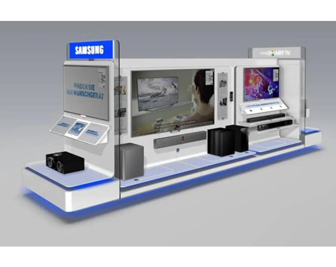 Samsung AV Shop Displays