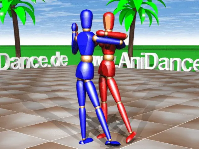 Bild: Tanzen lernen mit Software von \"Animation & Dance\"