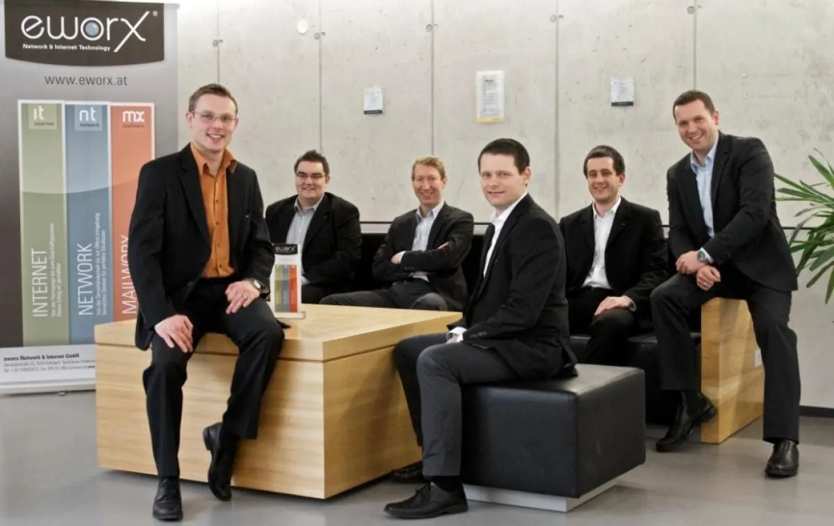 Das erfolgreiche eworx Management Team.