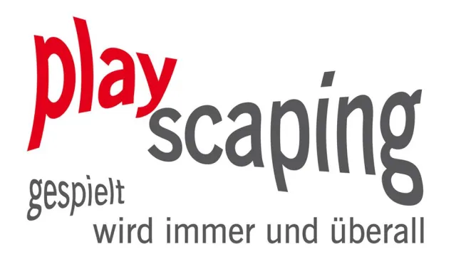 Bild: playscaping-Ausstellung auf dem Galabau-Messestand von BSW