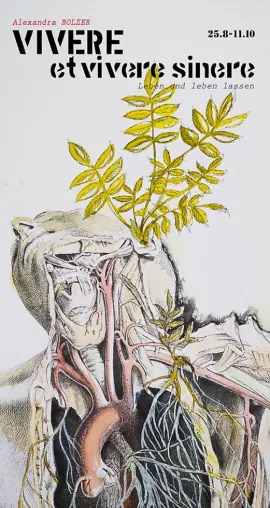 Bild: AUSSTELLUNG "VIVERE et vivere sinere " mit Werken von Alexandra Bolzer eröffnet in Hamburger Galerie