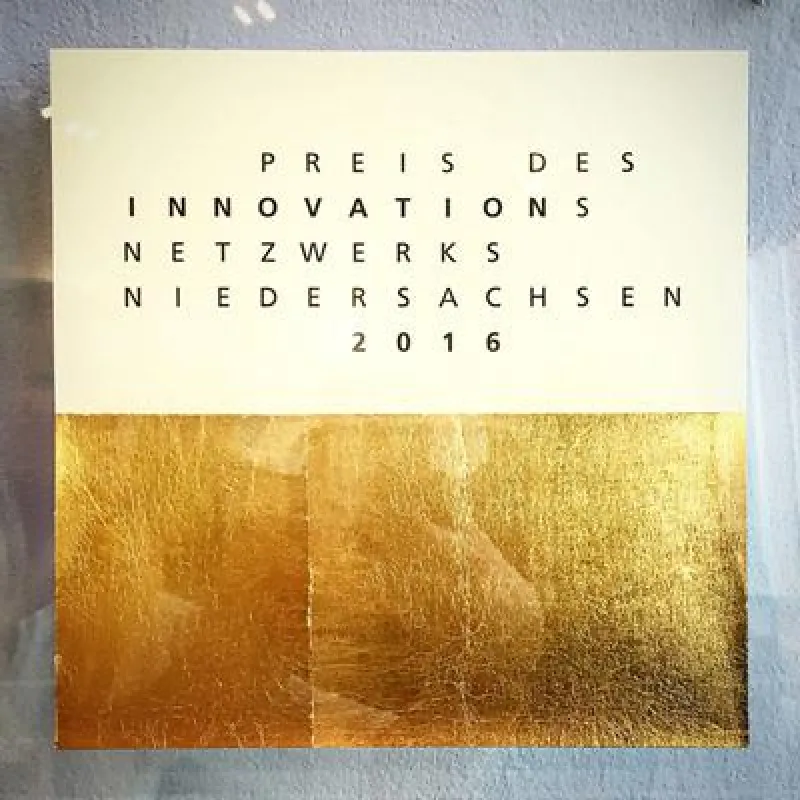 1. Preis des Innovationsnetzwerks Niedersachsen