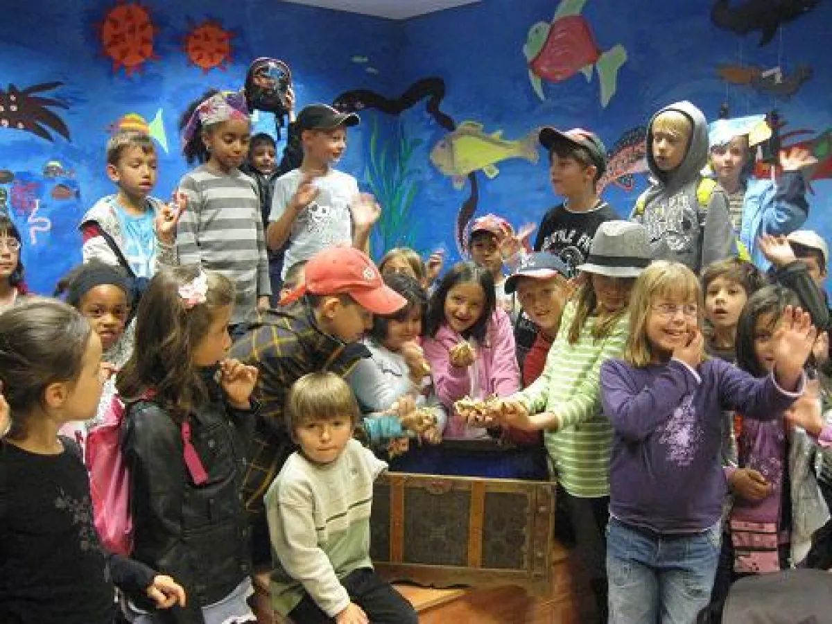 Kleine Piraten aus Rosenheim entern das Sea Life München