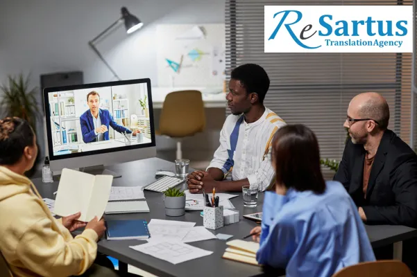 Bild: Mit ReSartus in allen Sprachen kommunizieren: Einzigartiger Service per Video-Dolmetschen auf hohem Niveau