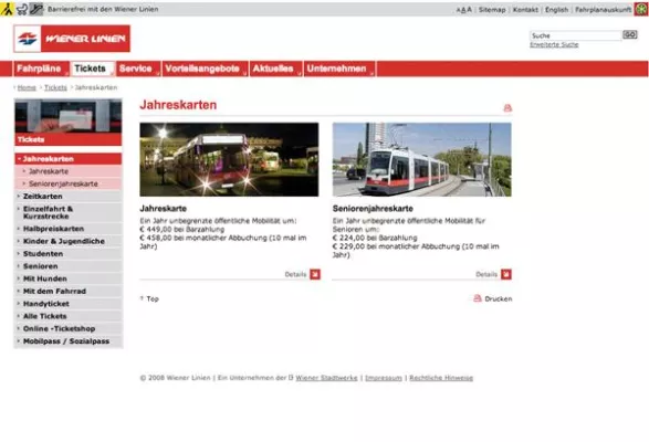 Bild: Wien fährt gut mit Online-Tickets aus Hamburg