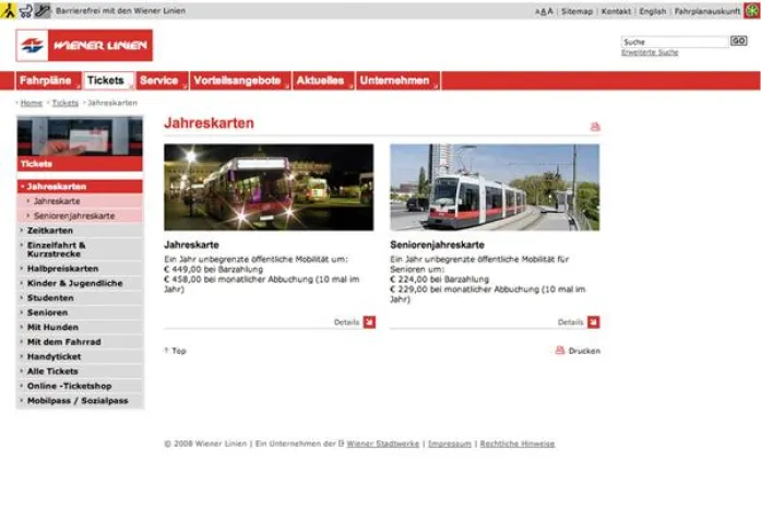Bild: Wien fährt gut mit Online-Tickets aus Hamburg