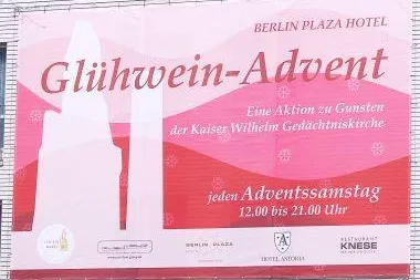 Bild: Helfen kann so köstlich sein - Berlin Plaza Glühwein-Advent für die Gedächtniskriche