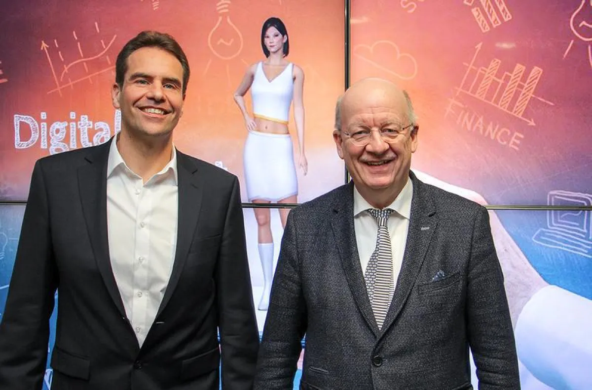 Norbert Helff, Geschäftsführer Charamel GmbH und Prof. Wolfgang Wahlster, Vorsitzender der Geschäftsführung DFKI ()