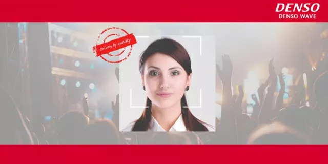 Bild: Gesichtserkennung via QR Code: DENSO WAVE verbessert Sicherheit für Events und Festivals