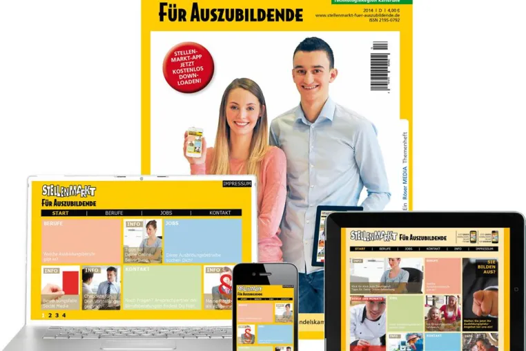 Bild: Der „Stellenmarkt für Auszubildende“ – Ausgabe 2015 - jetzt neu