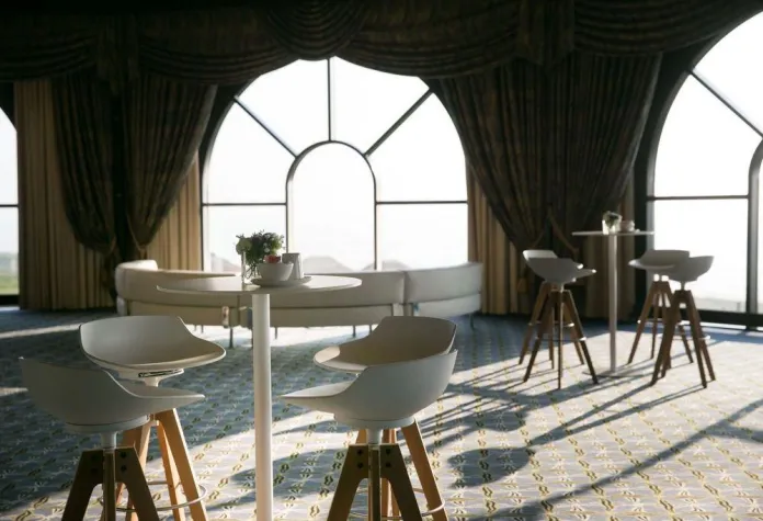 Bild: Konferenz an der holländischen Nordseeküste