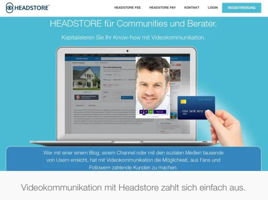 Bild: Videoberatungs-Lösung: Headstore ermöglicht Instant Advisory per Video-Chat