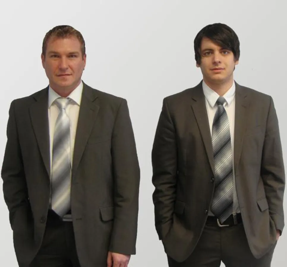 Robert Bayer und Holger Riedl