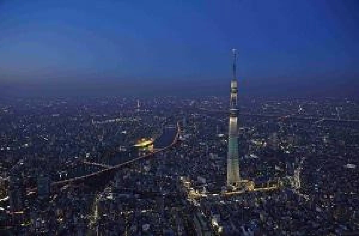 Aerial View with Tokyo Skytree_(Copyright_Tokyo Convention & Visitors Bureau)