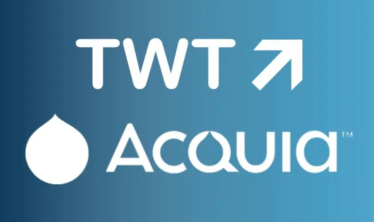 TWT kooperiert mit Cloud-Anbieter Acquia und setzt auf Kooperation bei internationalen Projekten Bild: TWT kooperiert mit Cloud-Anbieter Acquia und setzt auf Kooperation bei internationalen Projekten