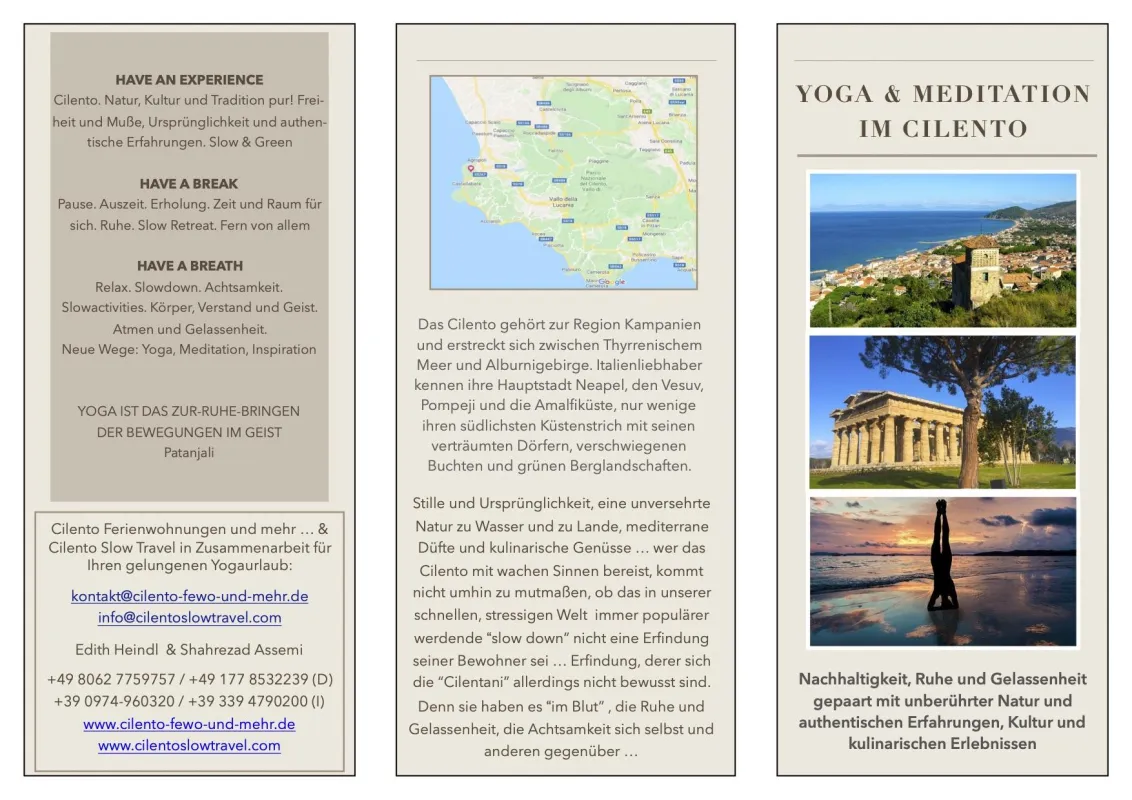 Yogaurlaub im Cilento