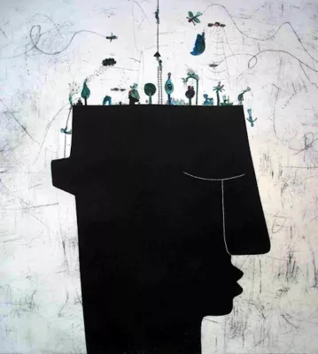 Bild: Fantasievolle Arbeiten mit Tiefgang – Moisés Yagües in der Galerie 100 Kubik, Köln