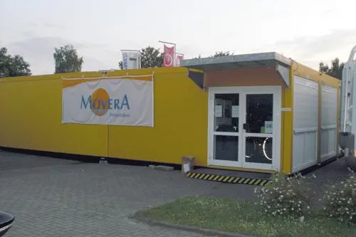 Mobile Raumsysteme sichern Betrieb nach Feuer Bild: Mobile Raumsysteme sichern Betrieb nach Feuer