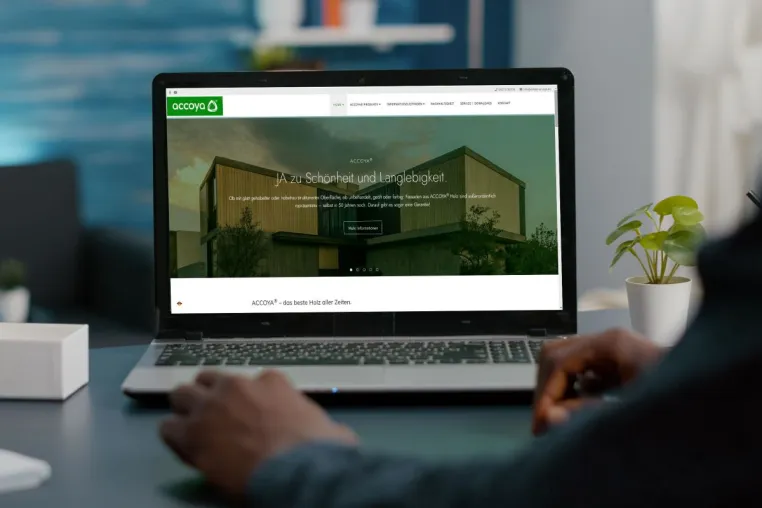Bild: Relaunch der Erlebe-Accoya-Webseite
