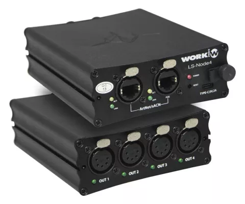 Bild: WORK PRO stellt LightShark LS-Nodes vor