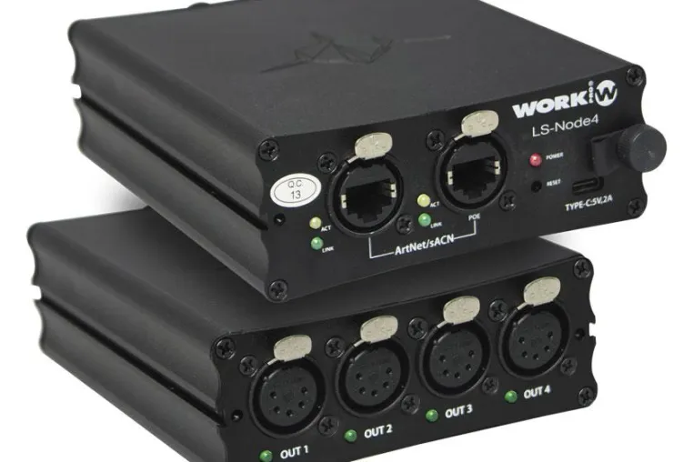 Bild: WORK PRO stellt LightShark LS-Nodes vor
