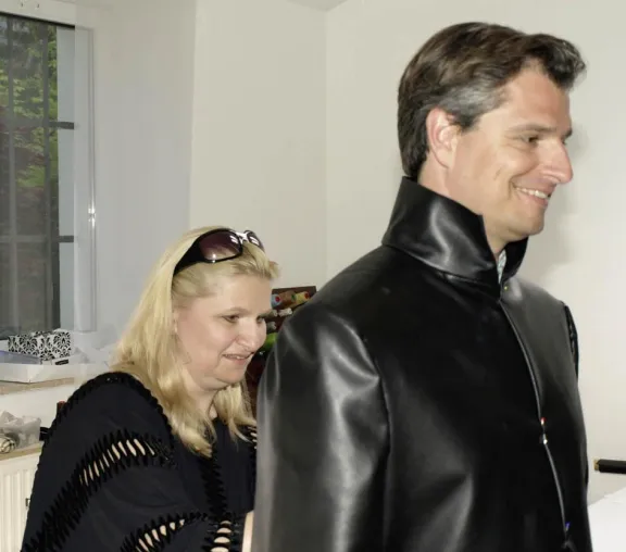 Bild: Dorian Steidls Life Ball Outfit