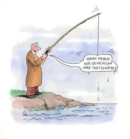 Bild: Weckruf für schlummernde Textschätze