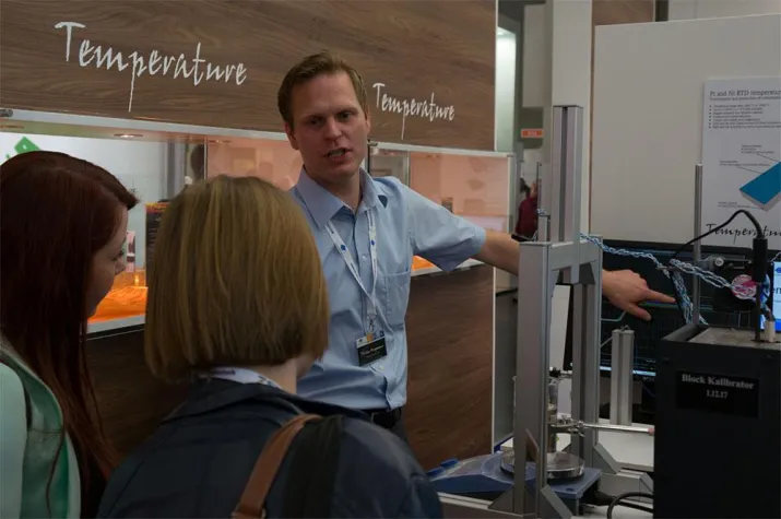 Bild: Studenten von Sensoren begeistert