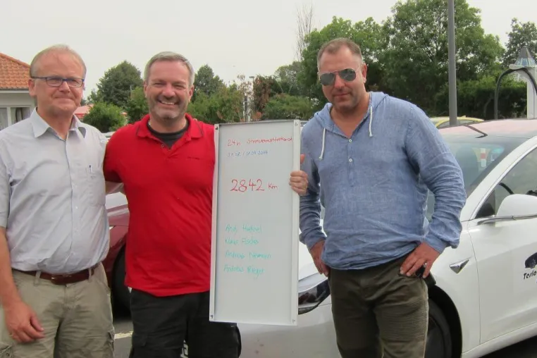 Bild: Weltrekord: 2842km in 24h mit einem Elektroauto
