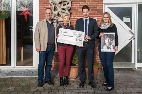 viaprinto unterstützt mit Spenden die Kinderkrebshilfe Münster Bild: viaprinto unterstützt mit Spenden die Kinderkrebshilfe Münster