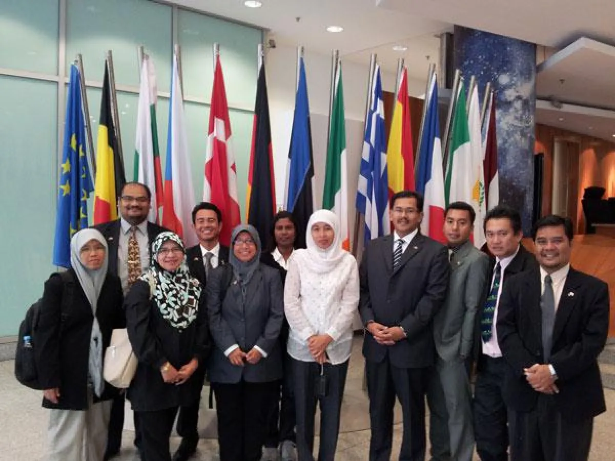 Gruppenteilnehmer Malaysia Attament Programm 2012