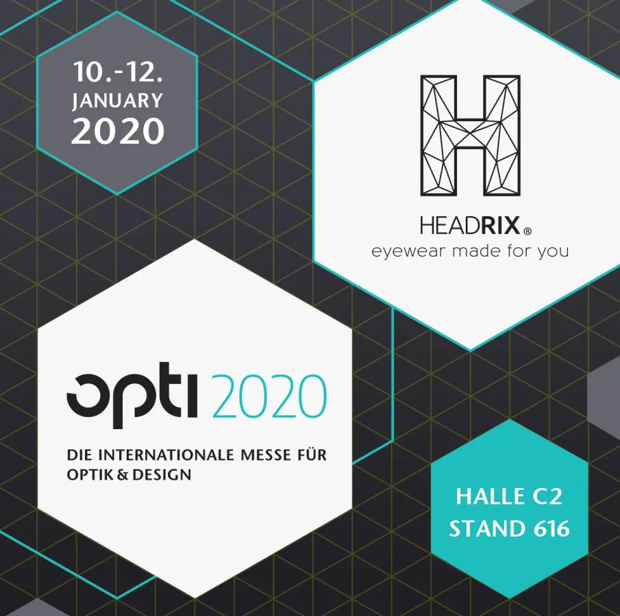 HEADRIX wird auch auf der OPTI2020 zu finden sein