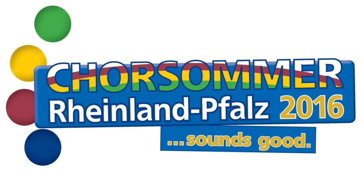 Das Logo des Chorsommers Rheinland-Pfalz