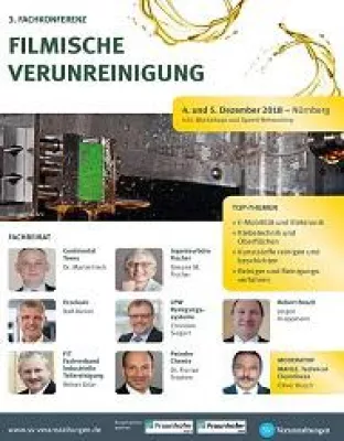 Sicherheit durch Sauberkeit - Filmische Verunreinigungen gefährden die Industrie Bild: Sicherheit durch Sauberkeit - Filmische Verunreinigungen gefährden die Industrie