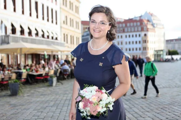 Bild: Goldene Schlüssel für Concierge des Hotels Bülow Palais Dresden