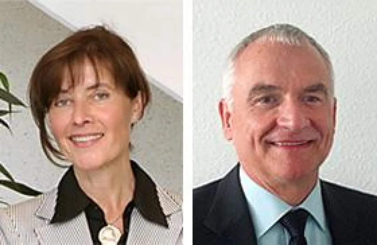 Anke Gampe und Bernd Rudé leiten die neuen Niederlassungen in Mannheim und Dresden