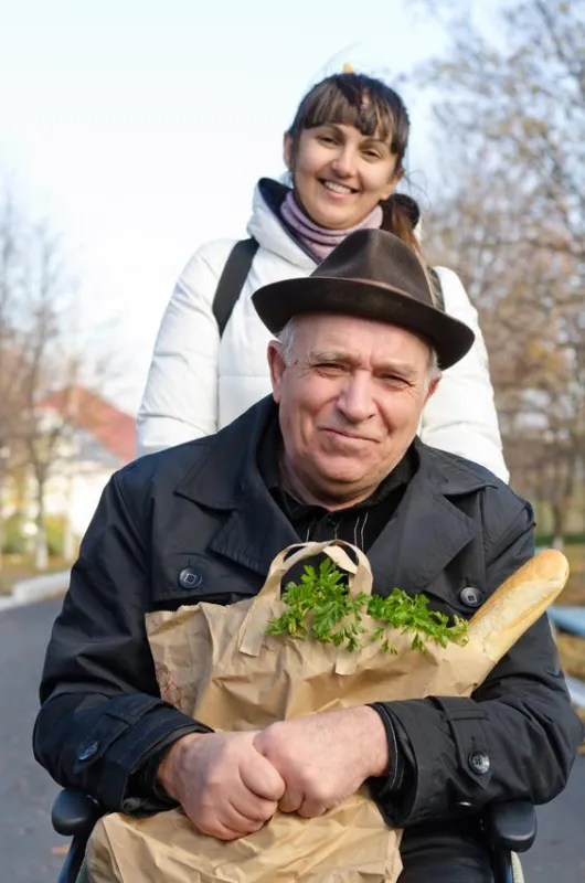 heile Welt - glückliche Senioren? Foto: Fotolia
