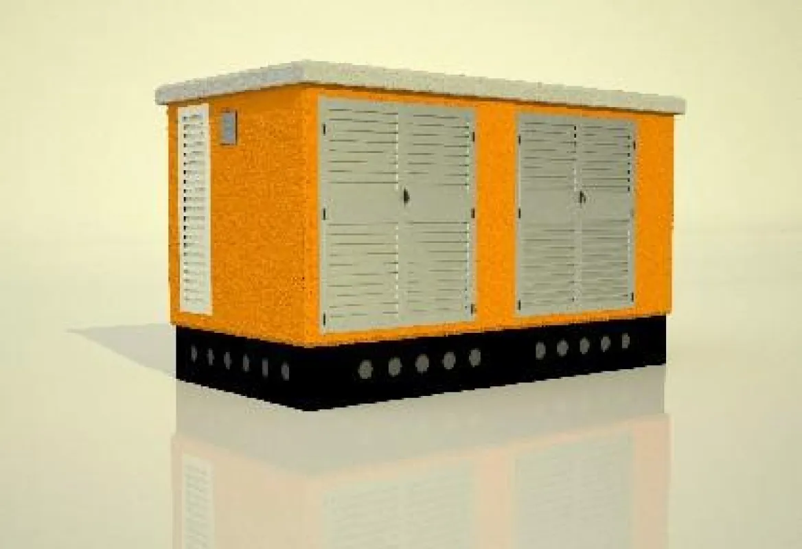 Zentralstation SCS 1000, die derzeit wohl kompakteste Outdoor-Station am Markt reduziert Investitionskosten.