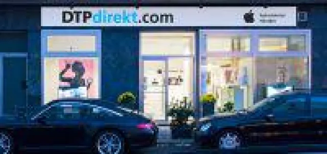 Zum Einjährigen in der Birkenstraße 121: DTPdirekt, der Apple-Fachhändler in Düsseldorf, zieht Bilanz. Bild: Zum Einjährigen in der Birkenstraße 121: DTPdirekt, der Apple-Fachhändler in Düsseldorf, zieht Bilanz.