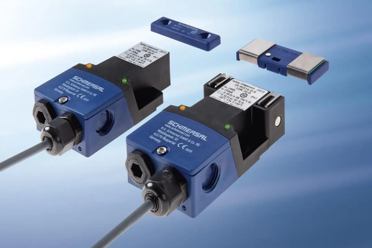 Der Sicherheitssensor EX-RSS16 ist in Gaszone 2 und Staubzone 22 einsetzbar.