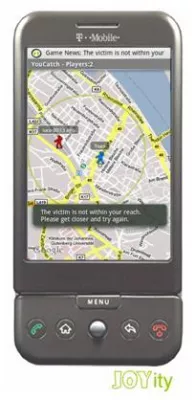 Bild: Mobiler Spielspaß mit dem GPS Game JOYity