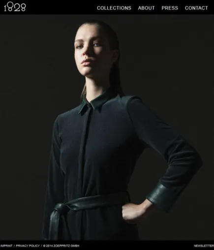 Fashion goes online: ’1828 by zoeppritz’ Bild: Fashion goes online: ’1828 by zoeppritz’